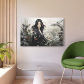 Metal Art Ethereal Geisha Garden Wall Décor - The Art Hub