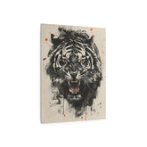 Roaring Tiger Metal Art Sign Fierce Wall Decor for Home, Office & Garage - The Art Hub