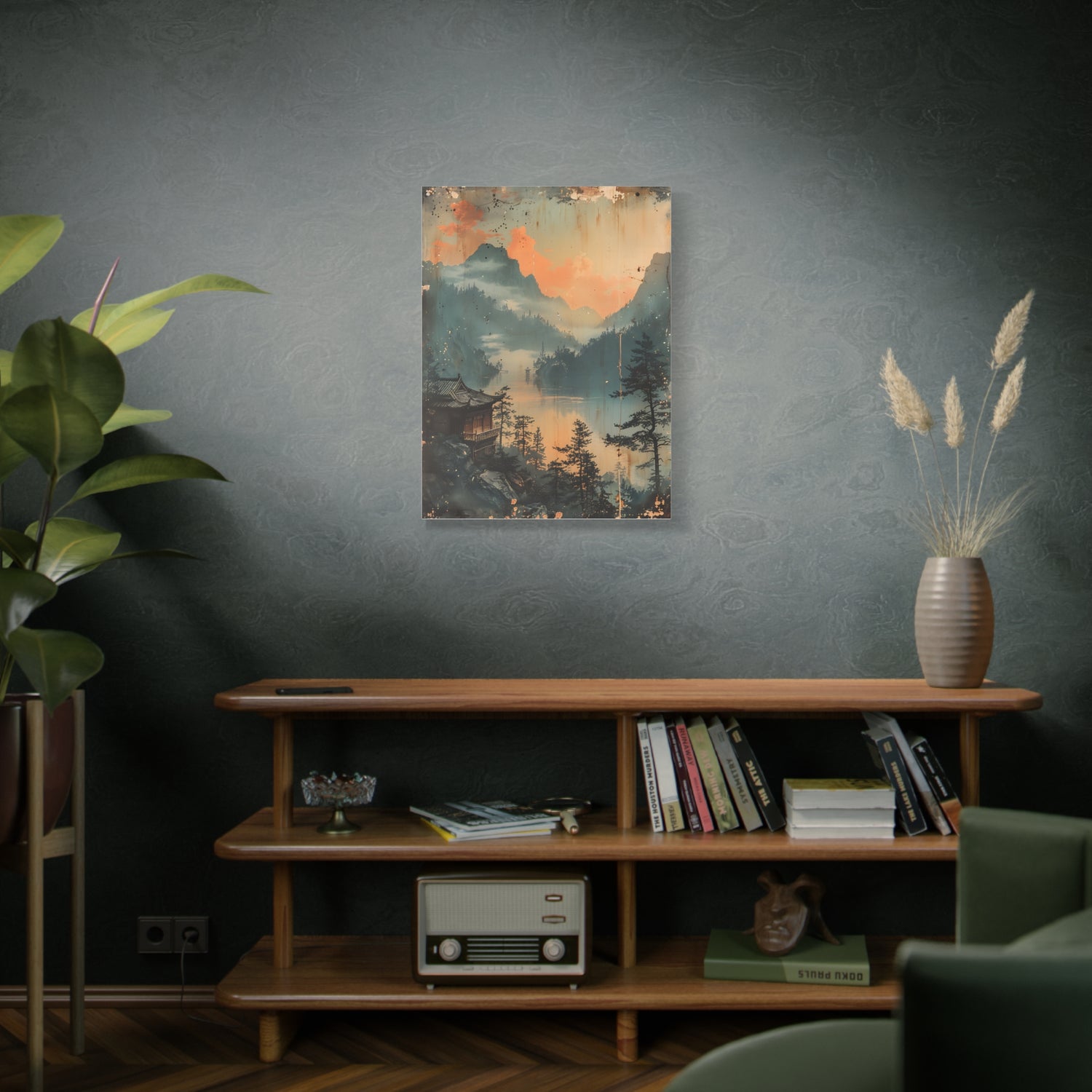 Chinese Landscape Art — Tranquil Mountain Lake Landscape - The Art Hub