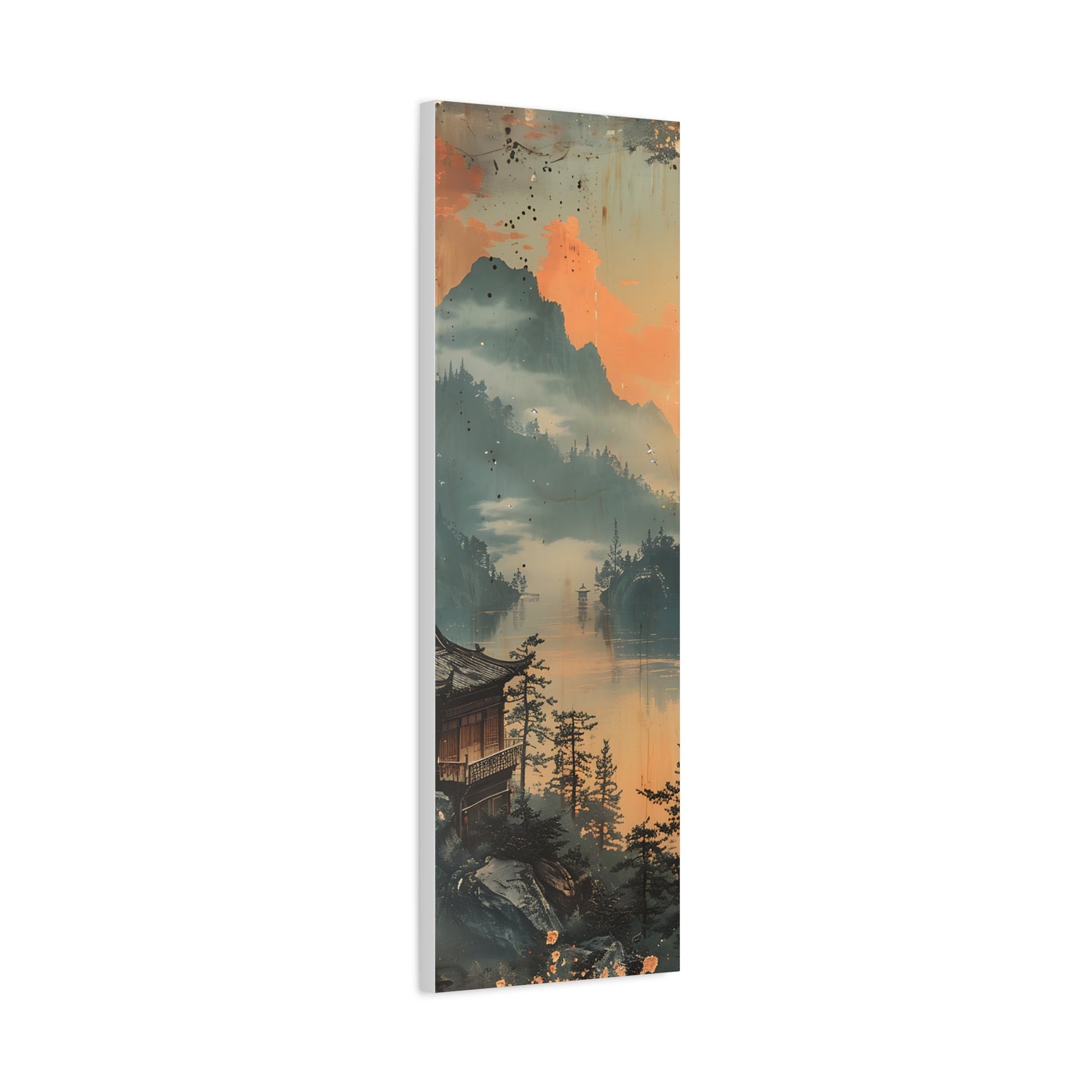 Chinese Landscape Art — Tranquil Mountain Lake Landscape - The Art Hub