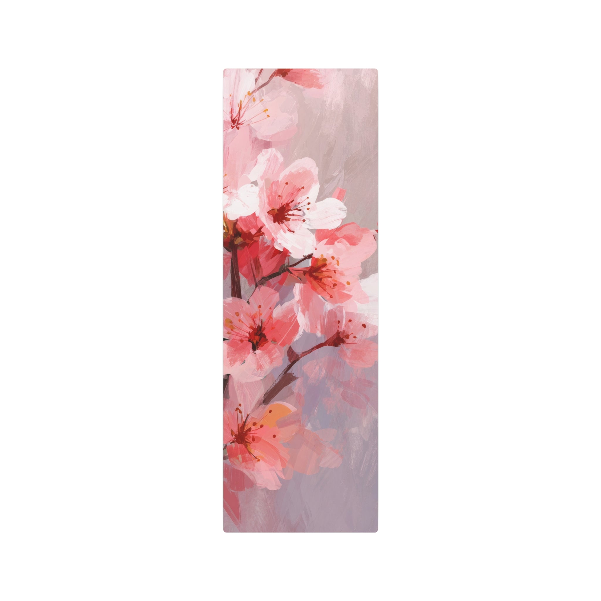 Cherry Blossom Metal Art Sign — Pink Floral Wall Décor