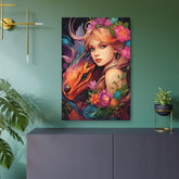 Fantasy Metal Art – Decorative Wall Plaque - The Art Hub