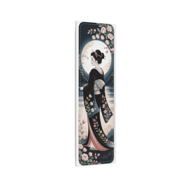 Geisha Moon Metal Art Kimono Wall Decor - The Art Hub