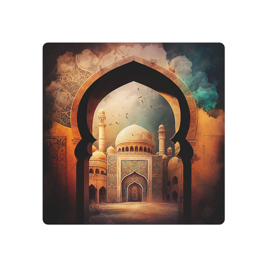 Islamic Mosque Metal Art Ornate Archway Wall Decor - The Art Hub