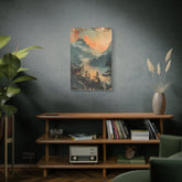 Chinese Landscape Art — Tranquil Mountain Lake Landscape - The Art Hub