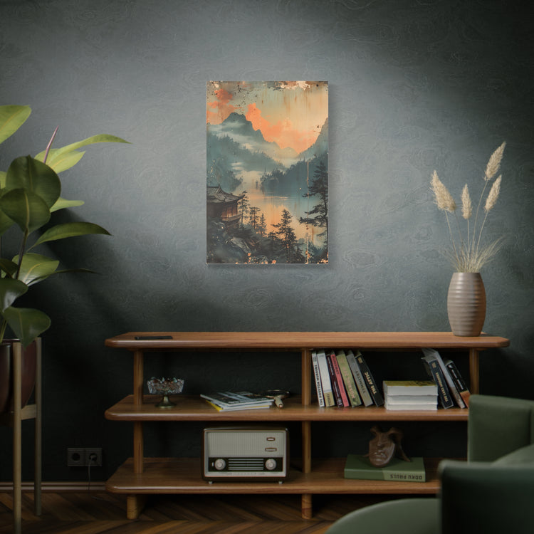 Chinese Landscape Art — Tranquil Mountain Lake Landscape - The Art Hub