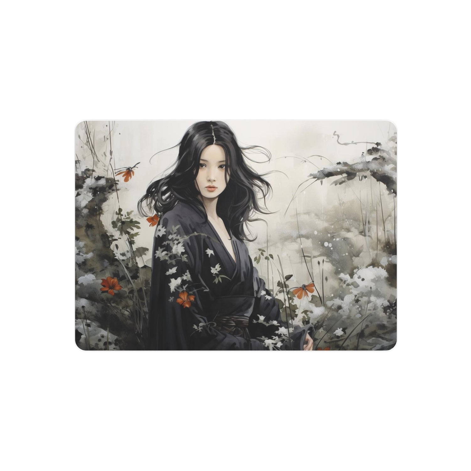 Metal Art Ethereal Geisha Garden Wall Décor - The Art Hub