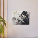 Metal Art Elegant Geisha & Cat Wall Decor - The Art Hub