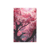 Cherry Blossom Metal Art Sign — Pink Floral Wall Decor - The Art Hub