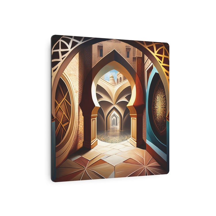 Moroccan Archway Metal Art Moorish Architecture Wall Decor - The Art Hub