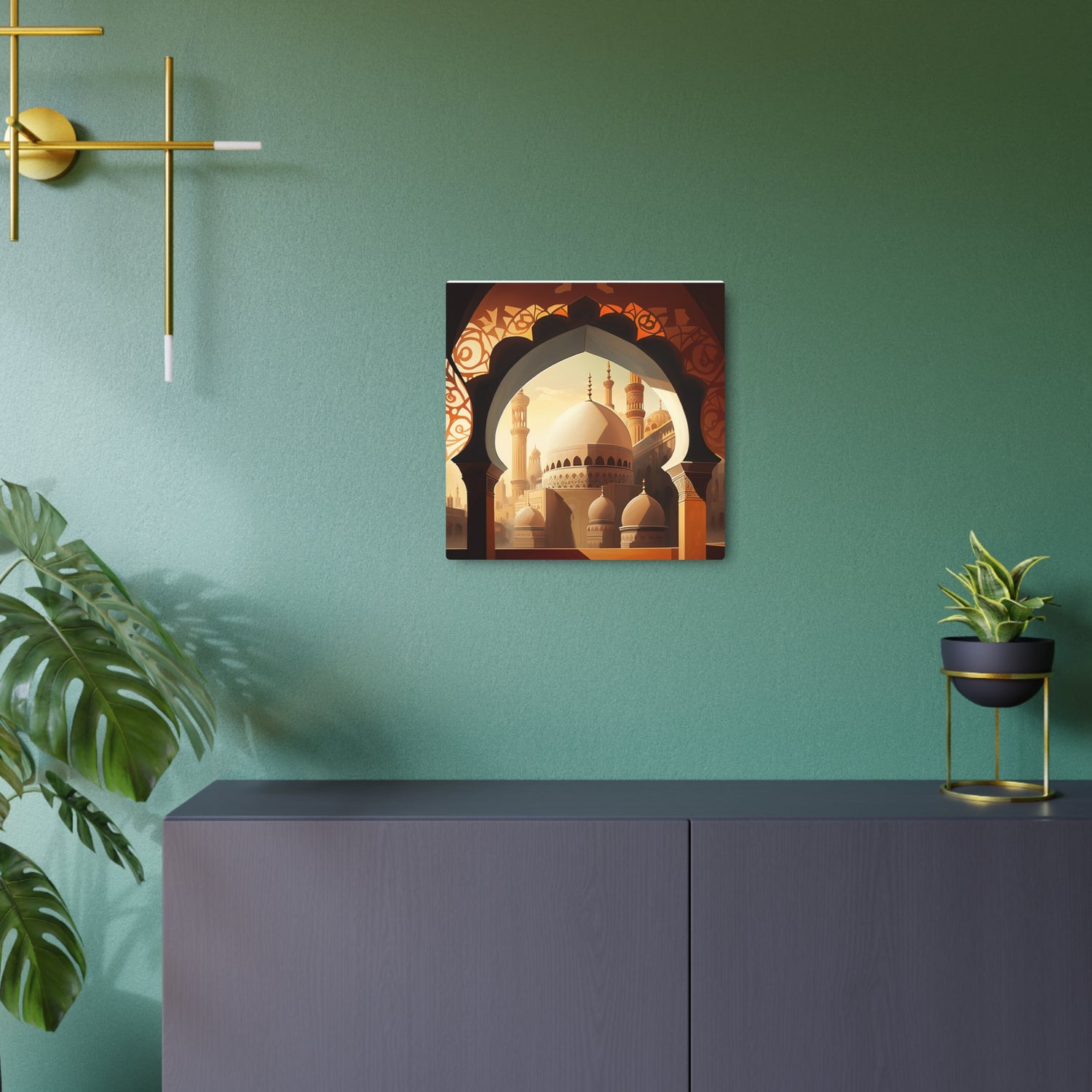 Metal Art Arabian Mosque Archway Wall Decor - The Art Hub