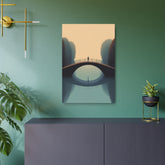 Metal Art  Serene Bridge Landscape Wall Decor - The Art Hub