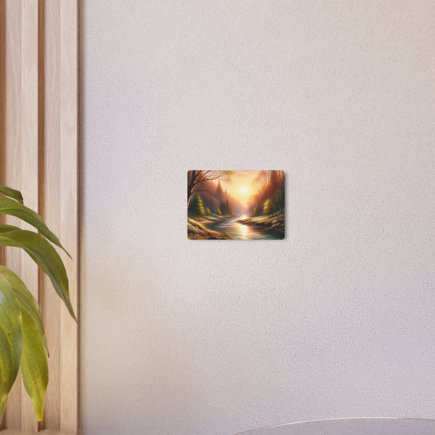 Metal Art Tranquil Sunset River Landscape Wall Decor - The Art Hub