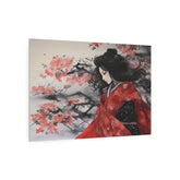Metal Art Sakura Geisha Wall Decor - The Art Hub