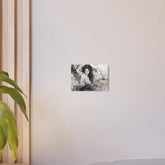 Asian Ink Painting Metal Art Serene Geisha Wall Decor - The Art Hub