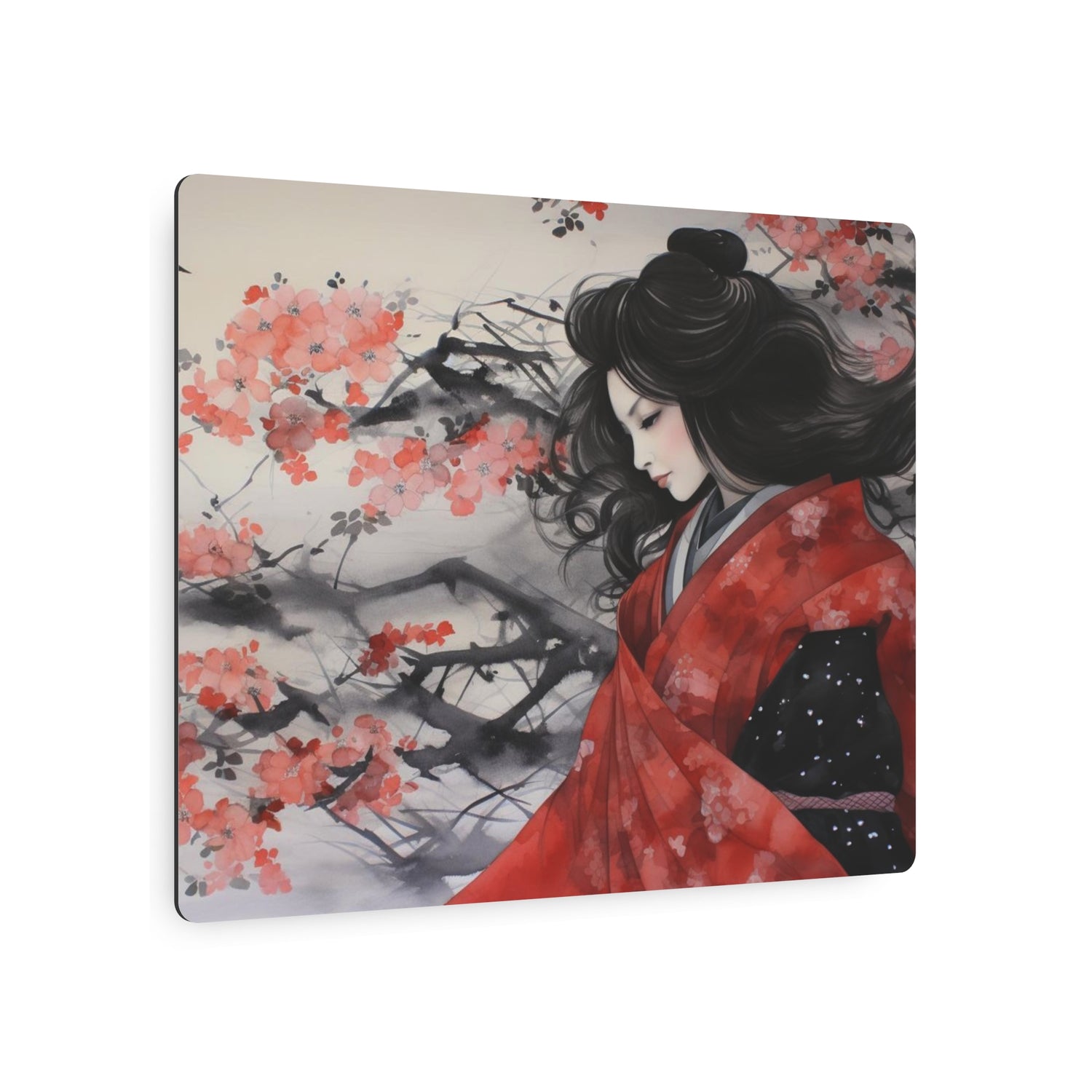 Metal Art Sakura Geisha Wall Decor - The Art Hub