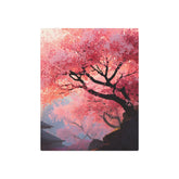 Cherry Blossom Metal Art Sign – Japanese Sakura Wall Decor - The Art Hub