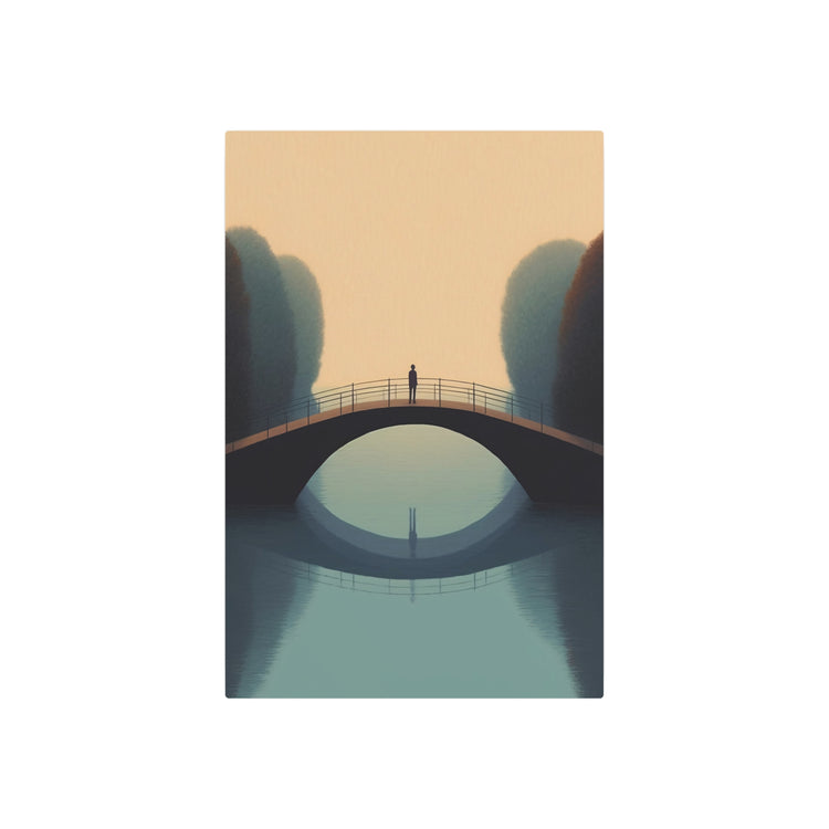 Metal Art  Serene Bridge Landscape Wall Decor - The Art Hub