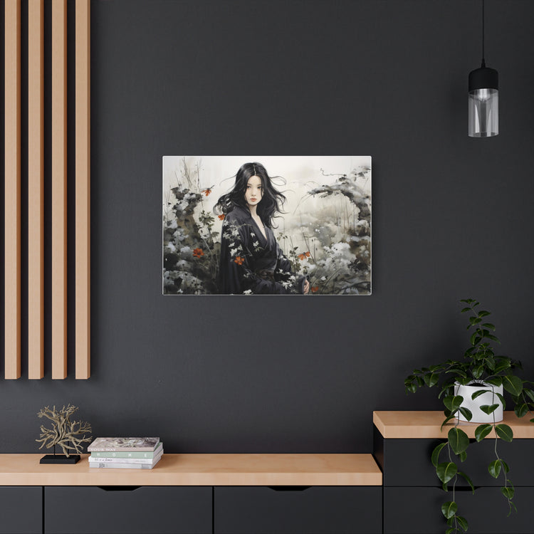 Metal Art Ethereal Geisha Garden Wall Décor - The Art Hub