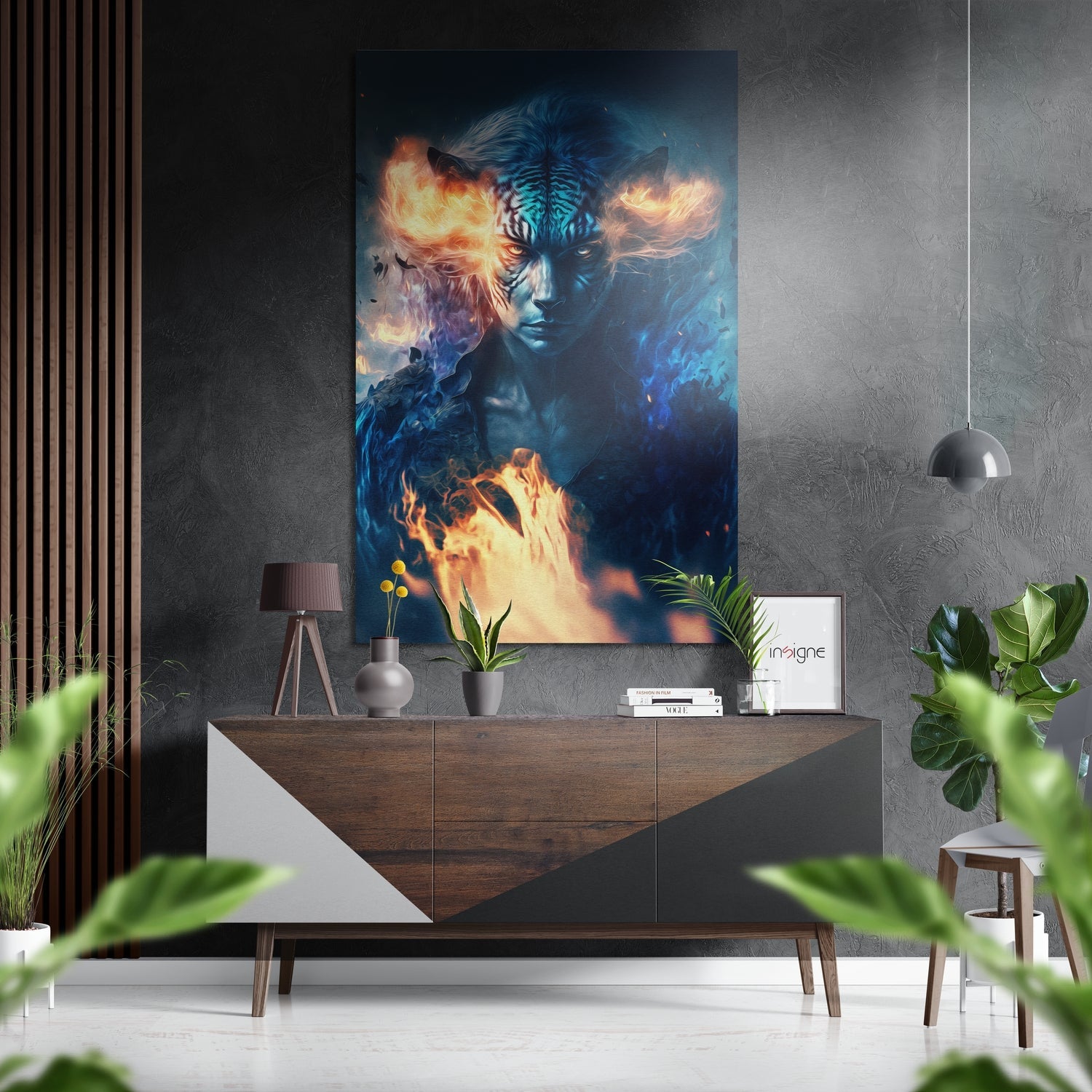 Mutant Brushed Aluminum Dibond Wall Art