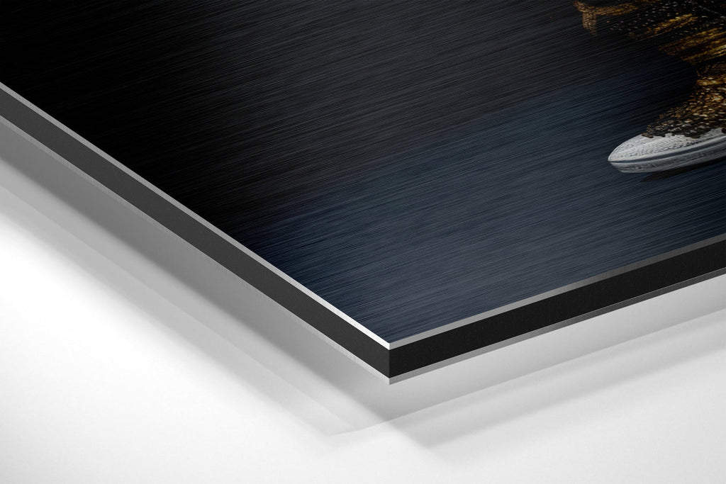 Stylish Ape Brushed Aluminum Dibond Wall Art