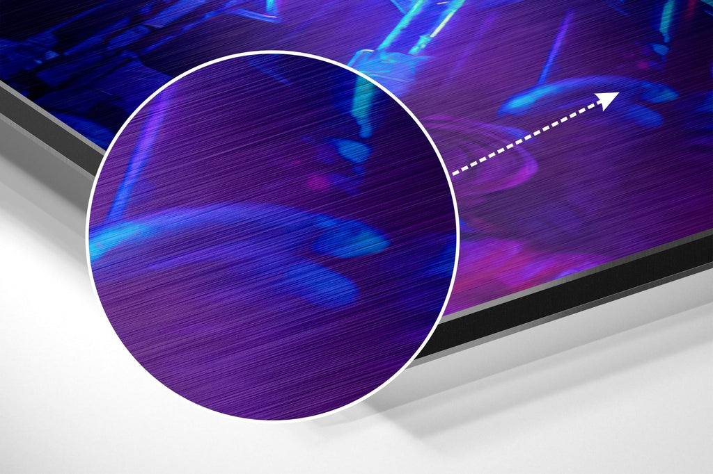 Words of Marilyn Brushed Aluminium Dibond Wall Art