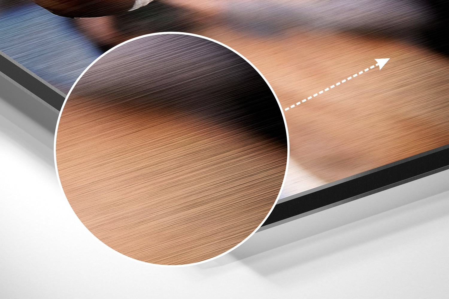 American Football Brushed Aluminium Dibond Wall Art