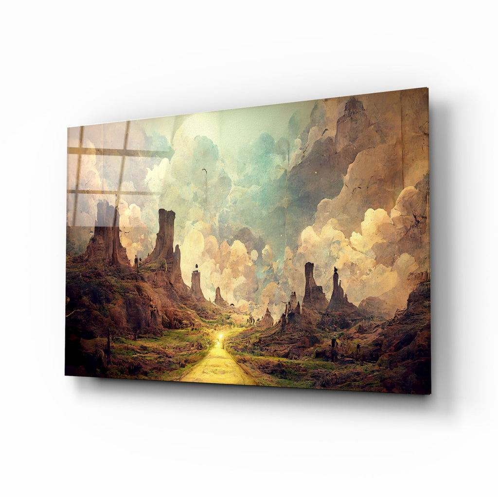 Road to the End Glass Art  || Designer Collection